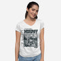 I Survived Monday-Womens-V-Neck-Tee-Henrique Torres