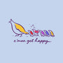 Get Happy-None-Fleece-Blanket-kg07
