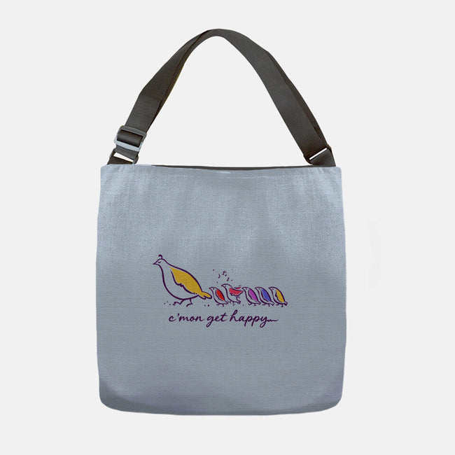 Get Happy-None-Adjustable Tote-Bag-kg07