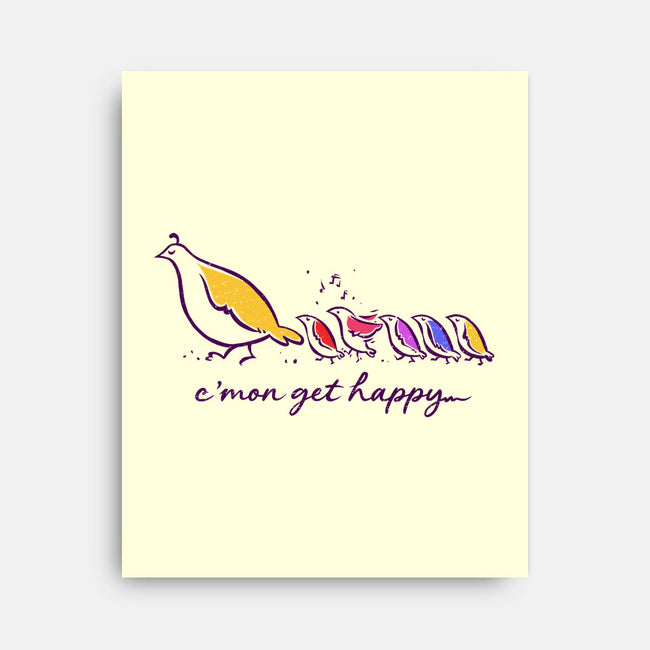 Get Happy-None-Stretched-Canvas-kg07