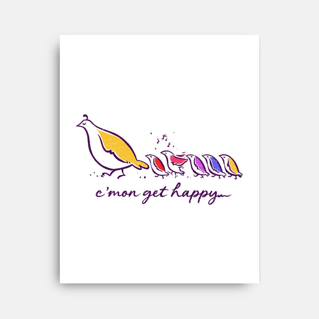 Get Happy-None-Stretched-Canvas-kg07