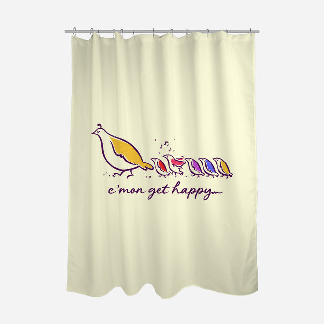Get Happy-None-Polyester-Shower Curtain-kg07
