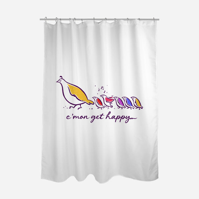 Get Happy-None-Polyester-Shower Curtain-kg07