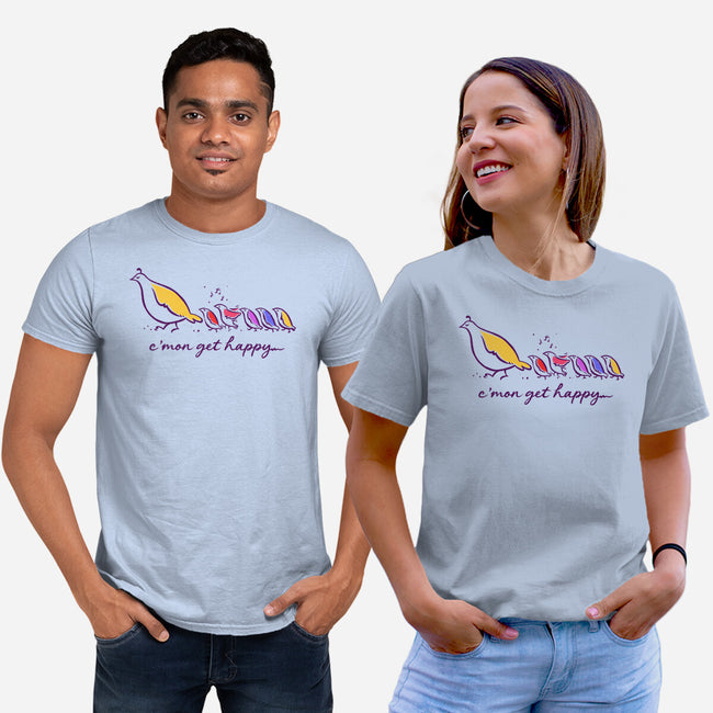Get Happy-Unisex-Basic-Tee-kg07