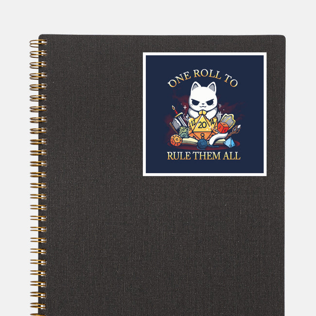 One Roll To Rule-None-Glossy-Sticker-Vallina84