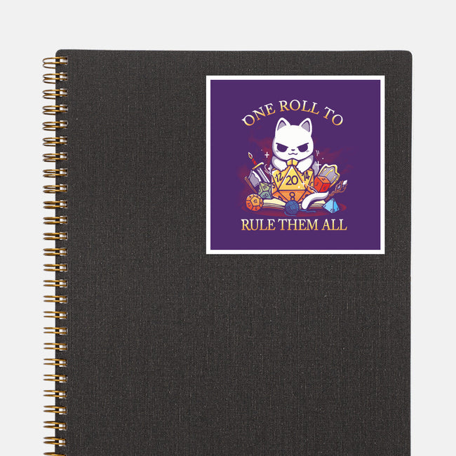One Roll To Rule-None-Glossy-Sticker-Vallina84