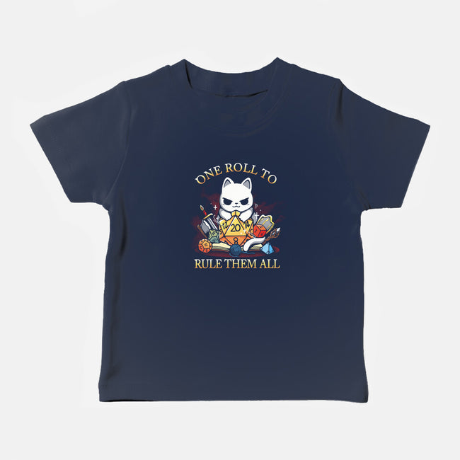 One Roll To Rule-Baby-Basic-Tee-Vallina84