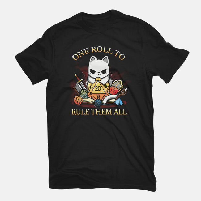 One Roll To Rule-Womens-Fitted-Tee-Vallina84