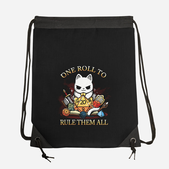 One Roll To Rule-None-Drawstring-Bag-Vallina84