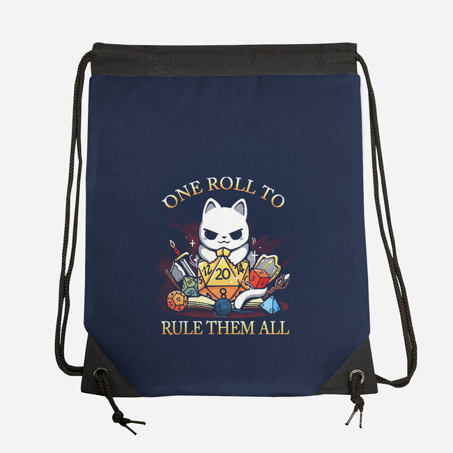 One Roll To Rule-None-Drawstring-Bag-Vallina84