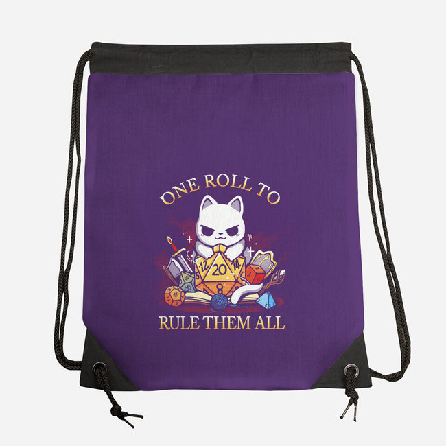 One Roll To Rule-None-Drawstring-Bag-Vallina84