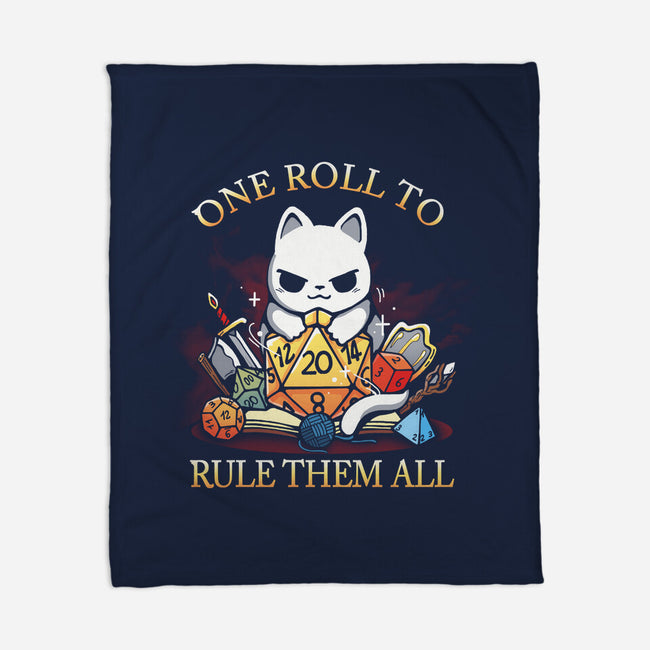 One Roll To Rule-None-Fleece-Blanket-Vallina84