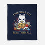One Roll To Rule-None-Fleece-Blanket-Vallina84