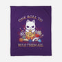 One Roll To Rule-None-Fleece-Blanket-Vallina84