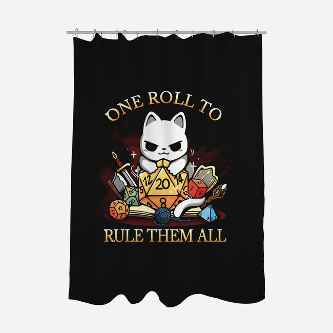 One Roll To Rule-None-Polyester-Shower Curtain-Vallina84