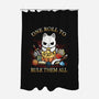 One Roll To Rule-None-Polyester-Shower Curtain-Vallina84