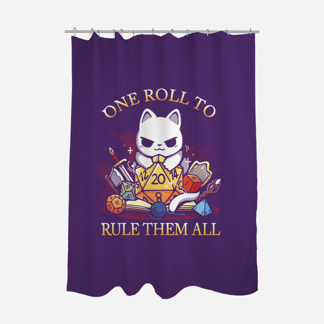 One Roll To Rule-None-Polyester-Shower Curtain-Vallina84