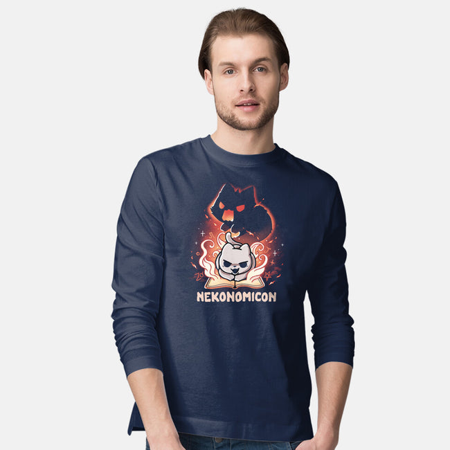 Nekonomicon-Mens-Long Sleeved-Tee-Vallina84