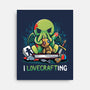 I Love Crafting-None-Stretched-Canvas-Vallina84