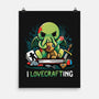 I Love Crafting-None-Matte-Poster-Vallina84