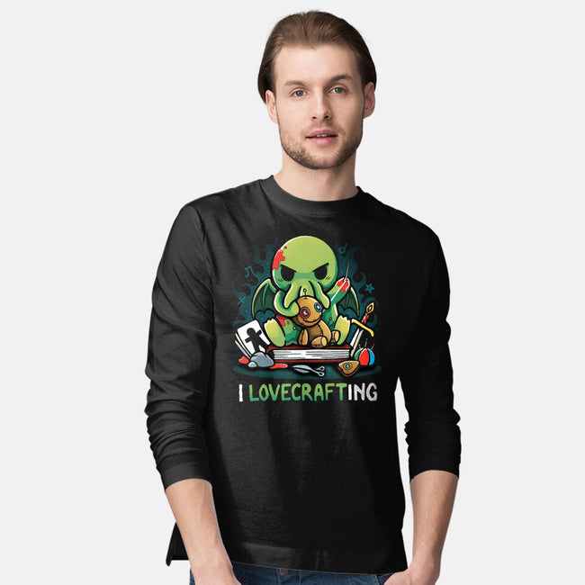 I Love Crafting-Mens-Long Sleeved-Tee-Vallina84