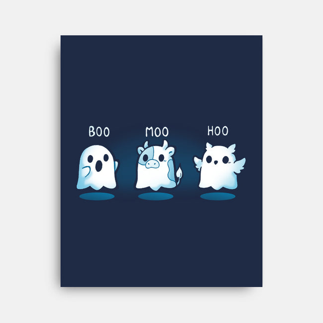 Boo Moo Hoo-None-Stretched-Canvas-Vallina84