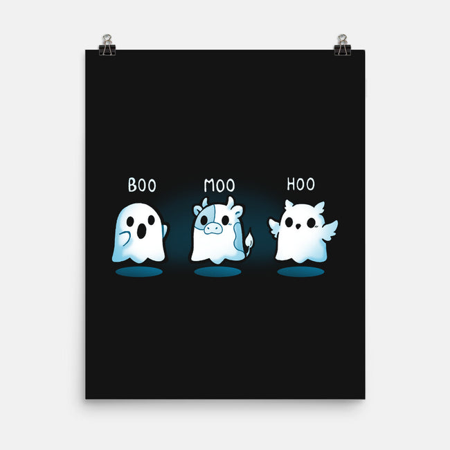 Boo Moo Hoo-None-Matte-Poster-Vallina84