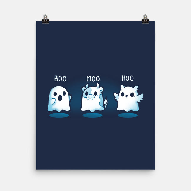 Boo Moo Hoo-None-Matte-Poster-Vallina84