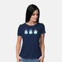 Boo Moo Hoo-Womens-Basic-Tee-Vallina84
