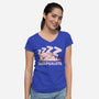 Sleepsalotl-Womens-V-Neck-Tee-brunopires