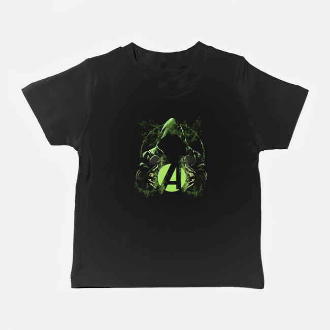 Doom Is Coming-Baby-Basic-Tee-fanfabio