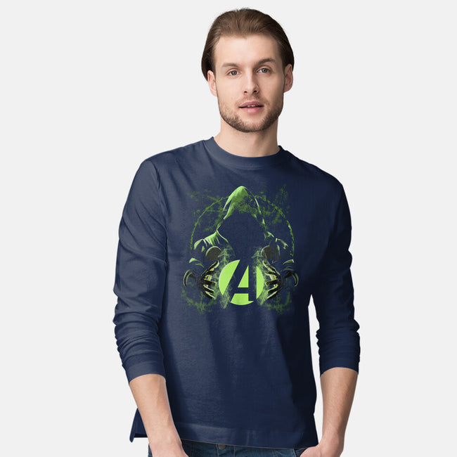 Doom Is Coming-Mens-Long Sleeved-Tee-fanfabio