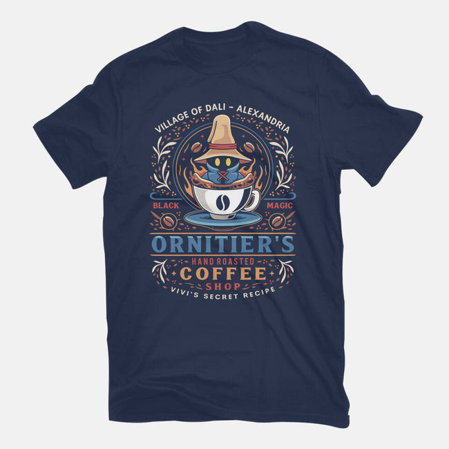 Ornitier Coffee Vintage-Unisex-Basic-Tee-LAGELANTEE