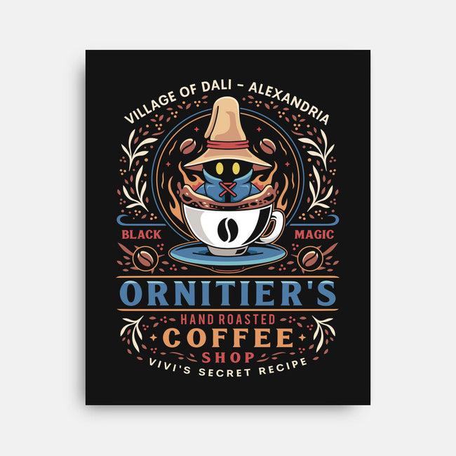 Ornitier Coffee Vintage-None-Stretched-Canvas-LAGELANTEE