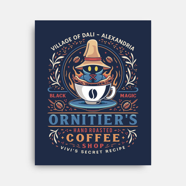 Ornitier Coffee Vintage-None-Stretched-Canvas-LAGELANTEE