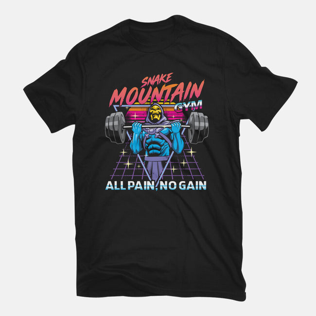 All pain No Gain-Mens-Basic-Tee-arace