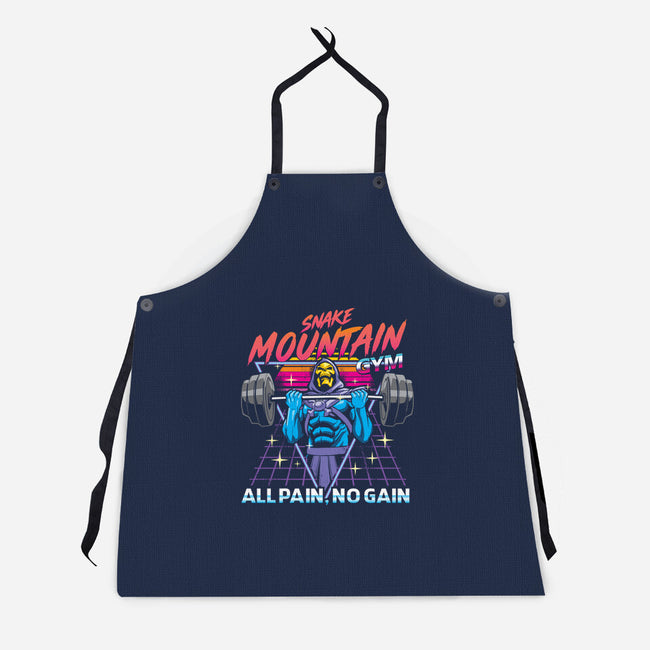 All pain No Gain-Unisex-Kitchen-Apron-arace