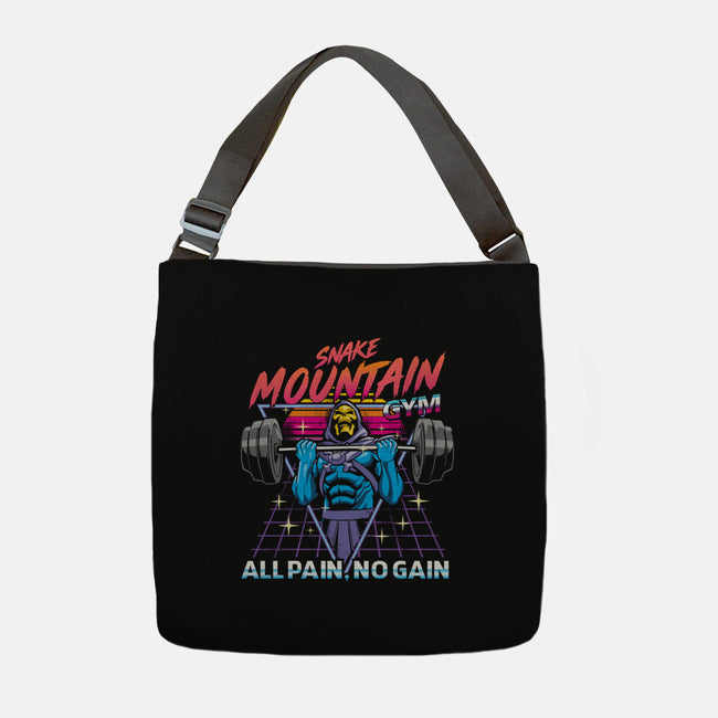 All pain No Gain-None-Adjustable Tote-Bag-arace