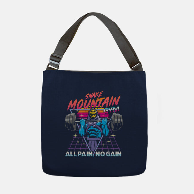 All pain No Gain-None-Adjustable Tote-Bag-arace