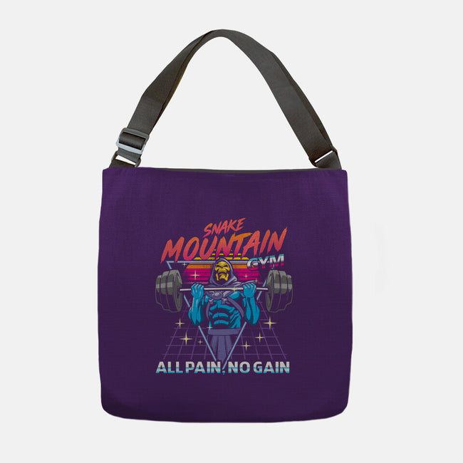 All pain No Gain-None-Adjustable Tote-Bag-arace
