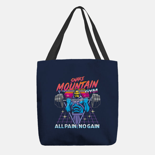 All pain No Gain-None-Basic Tote-Bag-arace