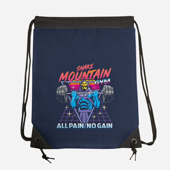 All pain No Gain-None-Drawstring-Bag-arace