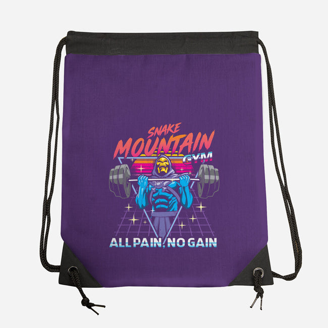 All pain No Gain-None-Drawstring-Bag-arace