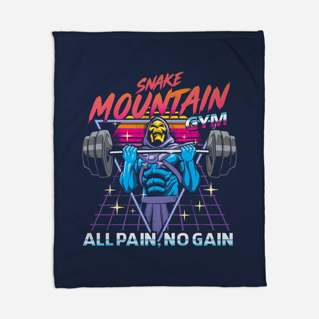 All pain No Gain-None-Fleece-Blanket-arace
