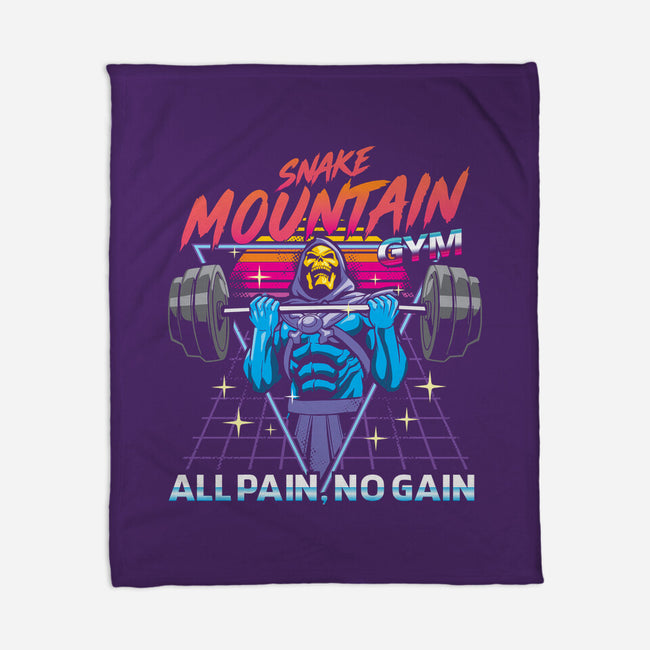 All pain No Gain-None-Fleece-Blanket-arace