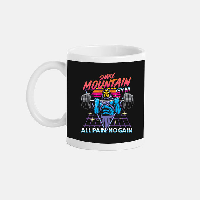 All pain No Gain-None-Mug-Drinkware-arace