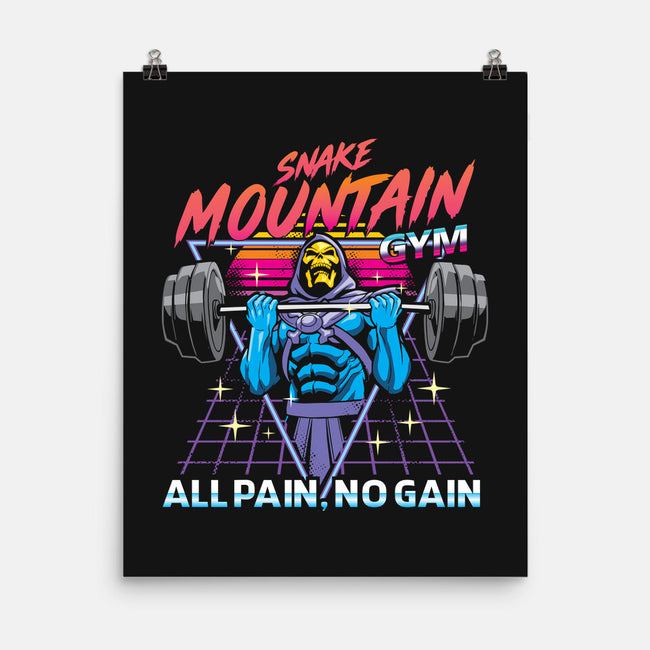 All pain No Gain-None-Matte-Poster-arace