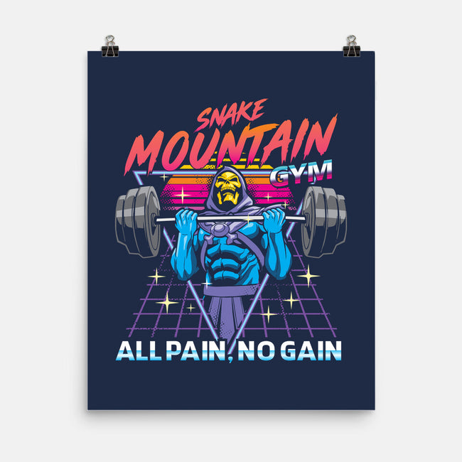 All pain No Gain-None-Matte-Poster-arace