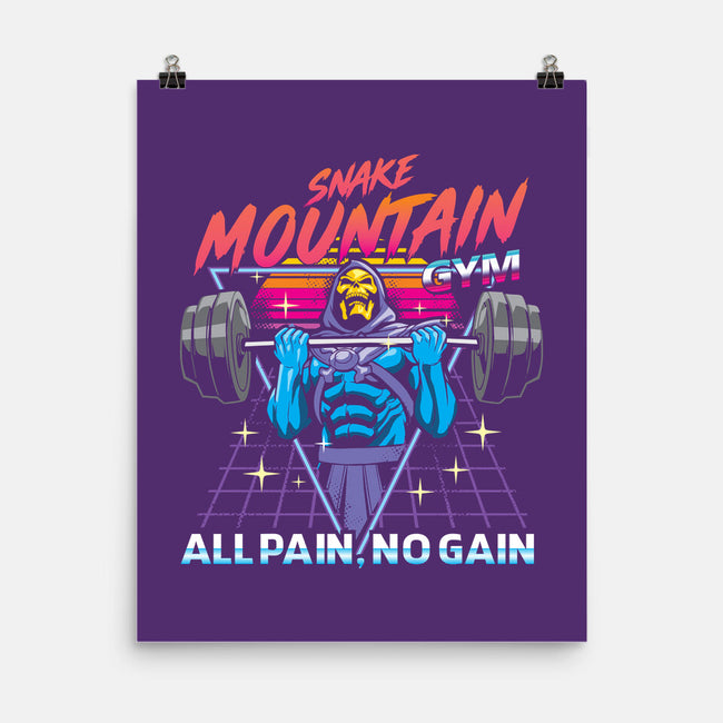 All pain No Gain-None-Matte-Poster-arace