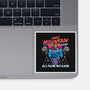 All pain No Gain-None-Glossy-Sticker-arace